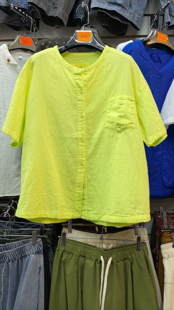 льняная рубашка,женская летняя рубашка,рубашка желтая,повседневная рубашка,женская рубашка