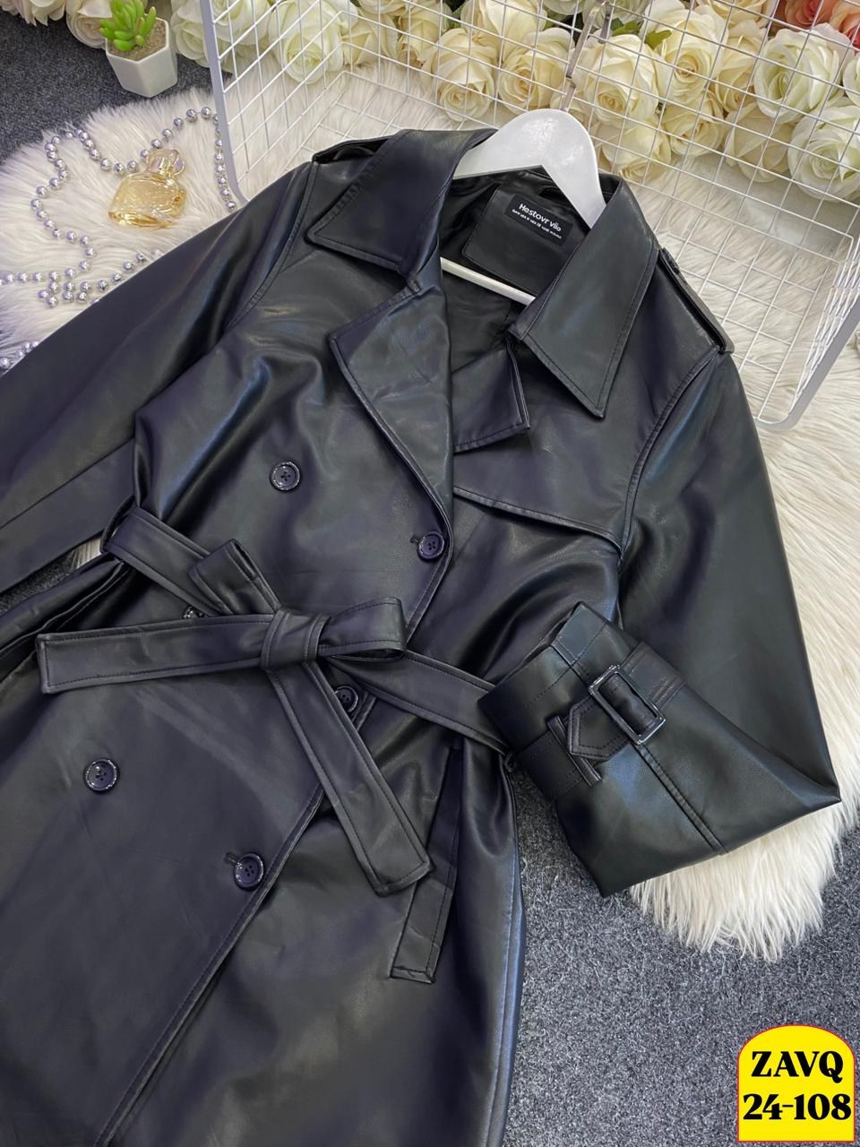 плащ кожаный тренч,кожаный плащ женский чёрного цвета,кожаный плащ женский,кожаный плащ женский 2026,кожаный плащ