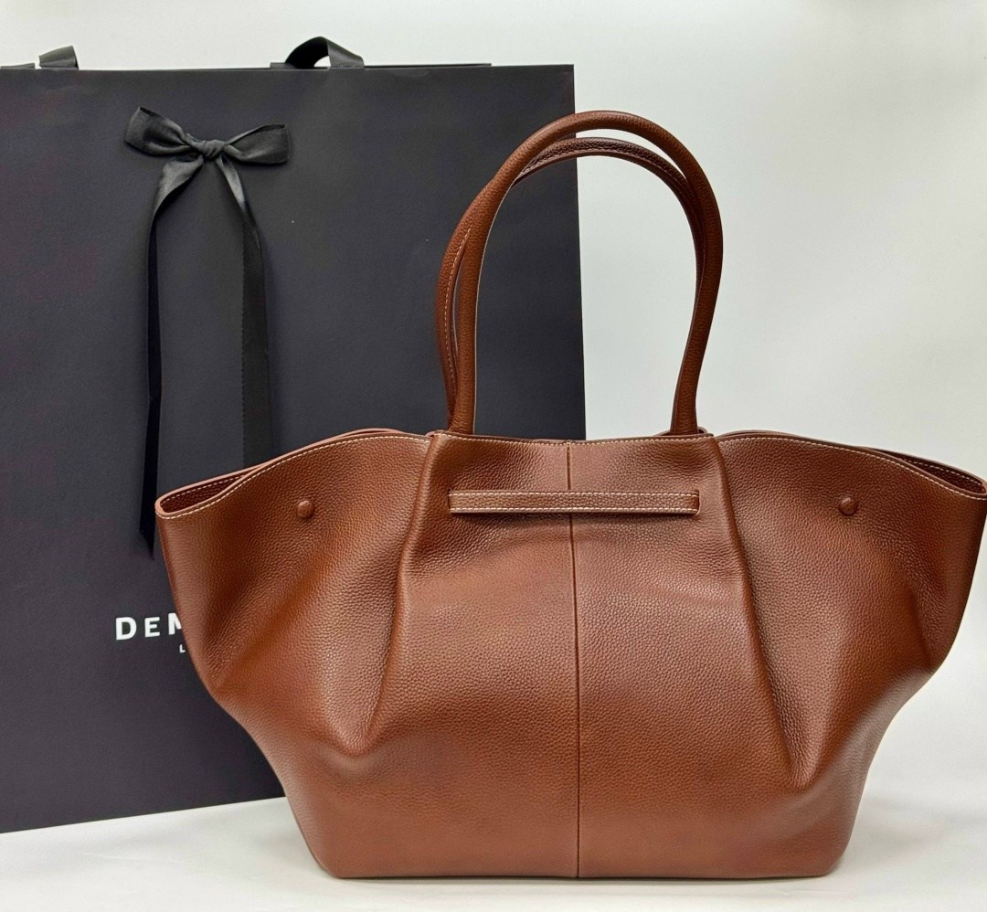 сумка 49-22 см натуральная кожа реплика demellier,сумка demellier 56-30-31натуральная кожа большой размер,сумка,сумка женская,модные сумки