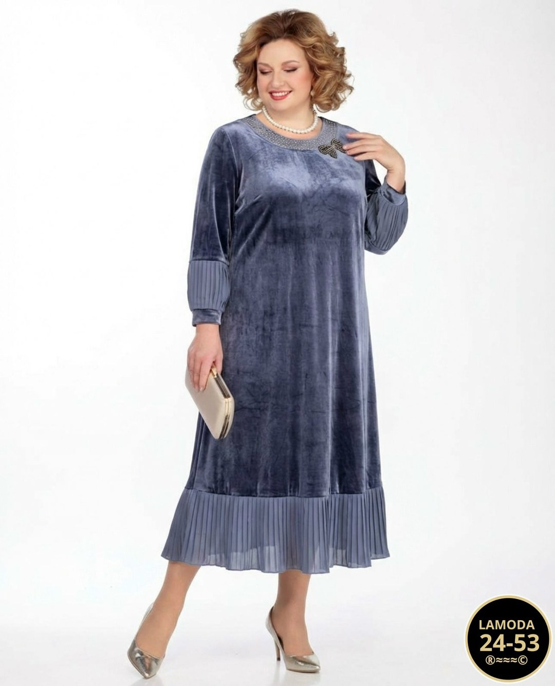 нарядное платье,женские платья больших размеров,платье женской,платье из бархата для полных,стильное платье