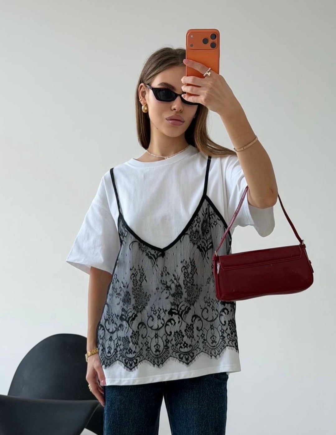 майка с кружевами,футболка с кружевами,футболка с кружевом,кружевная майка,кружевные топы