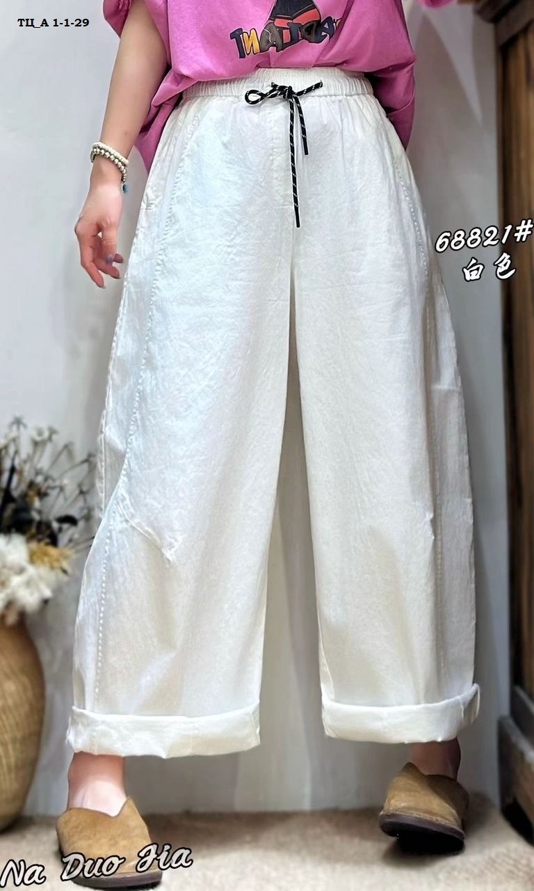 брюки женские хлопково-льняные с широкими штанинами,брюки с широкими штанинами,широкие брюки,брюки женские льняные с широкими штанинами,женские широкие брюки