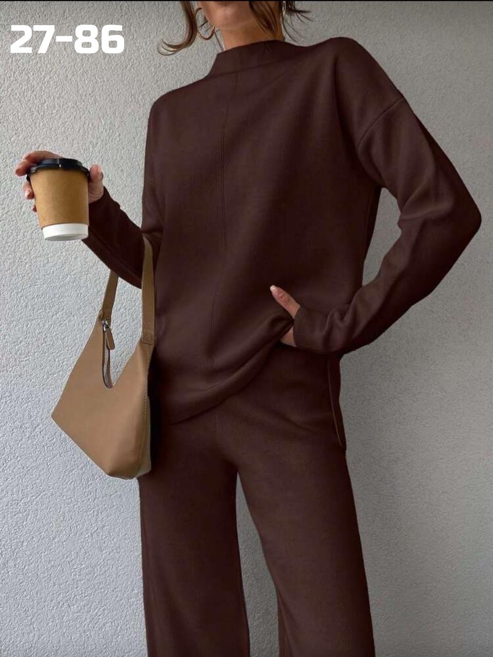 костюм двойка кашемир,трикотажный костюм,трикотажный брючный костюм,костюм с брюками,костюм женский с брюками палаццо