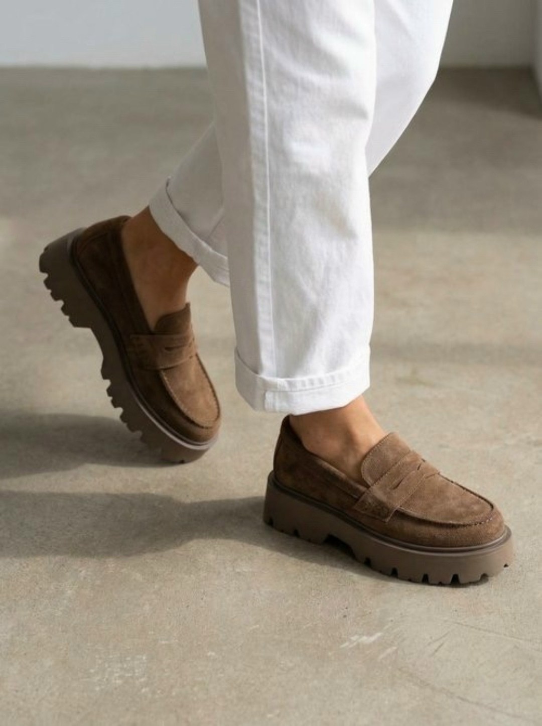 замшевые лоферы,лоферы женские натуральная замша,лоферы obba,лоферы женские,лоферы на платформе натуральная замша