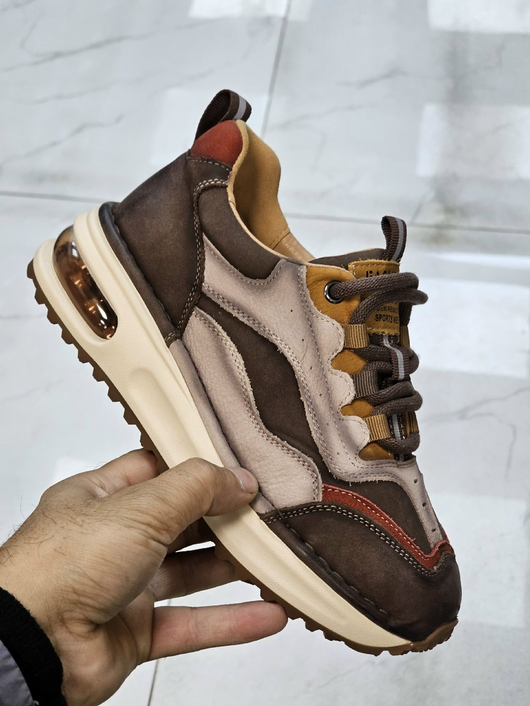 ,женские кроссовки,кроссовки респект коричневая,спортивная ,повседневные кроссовки