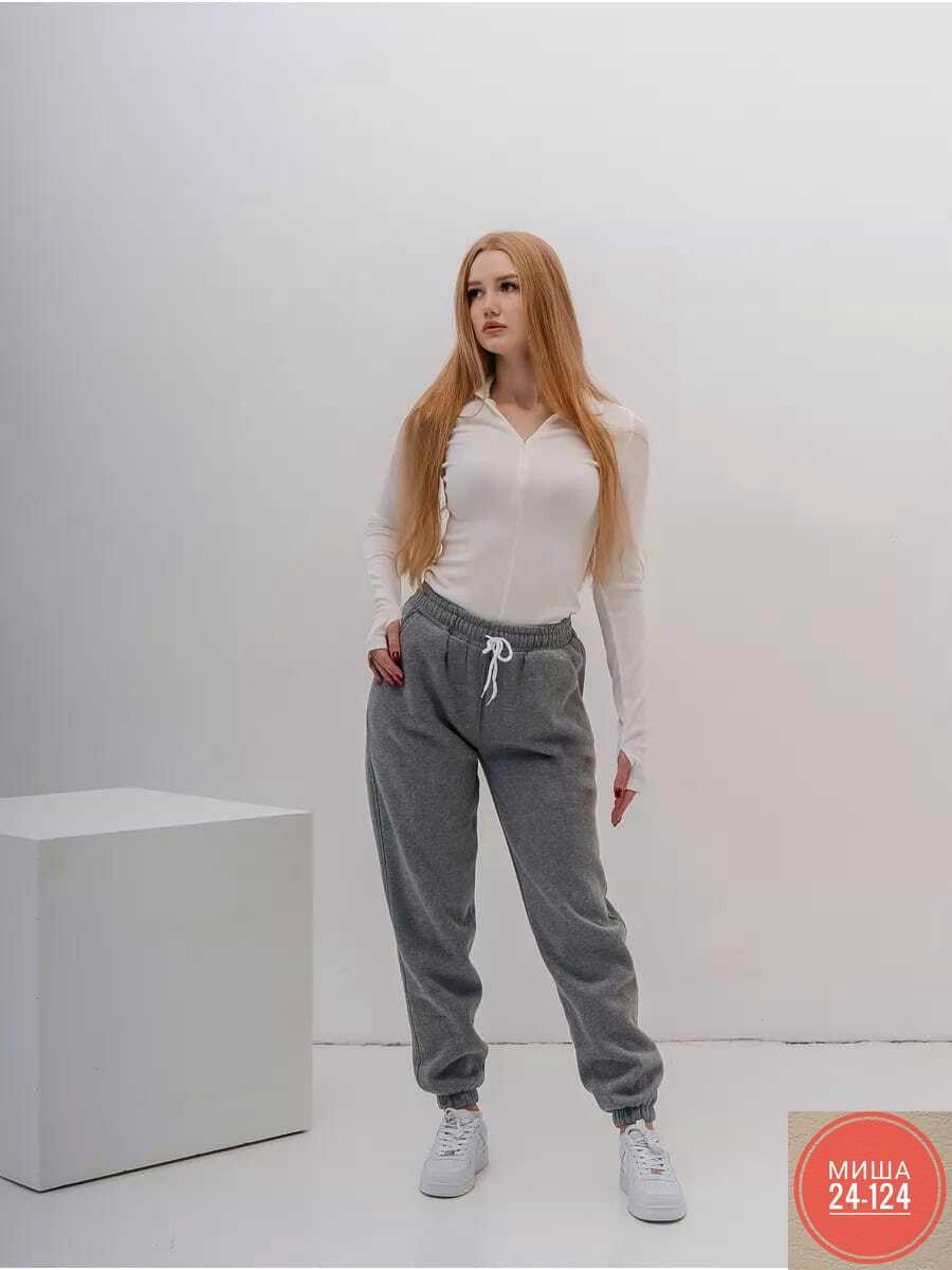 спортивные штаны женские (серый),серые брюки-джоггеры на флисе,спортивные брюки,спортивные брюки женские,женские джоггеры