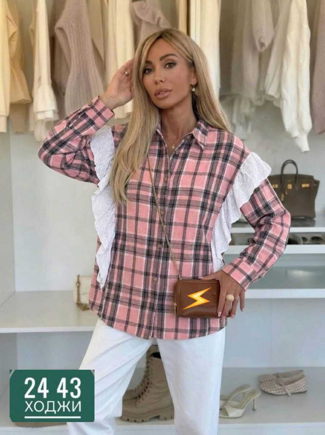 женская рубашка,рубашка стильная,рубашка,рубашка женская в клетку оверсайз,женская рубашка в клетку