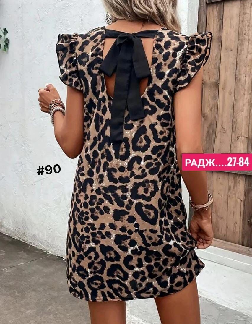 платье с леопардовым принтом,платье летнее,мини-платье с леопардовым принтом коричневый,повседневные платья,платье туника