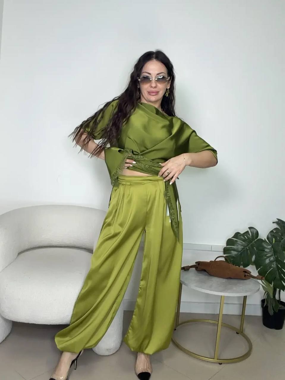 женский костюм,костюм для женщин,брючный костюм женский,широкие брюки женские