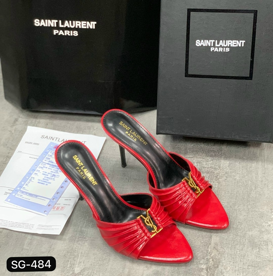 ,мюли женские,женская ,туфли saint laurent,босоножки yves saint laurent