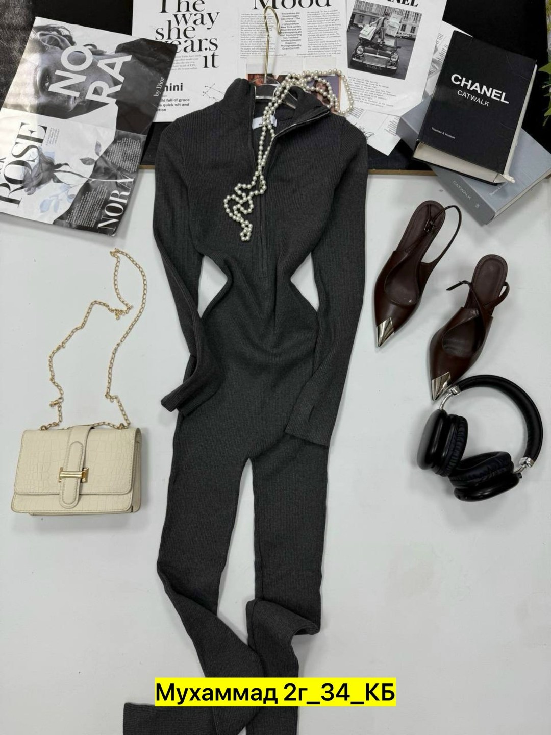 комбинезон с молнией в рубчик спортивный брючный forever&ever 156198046,комбинезон с молнией в рубчик спортивный брючный forever&ever,спортивный комбинезон,женские комбинезоны,комбинезон костюм