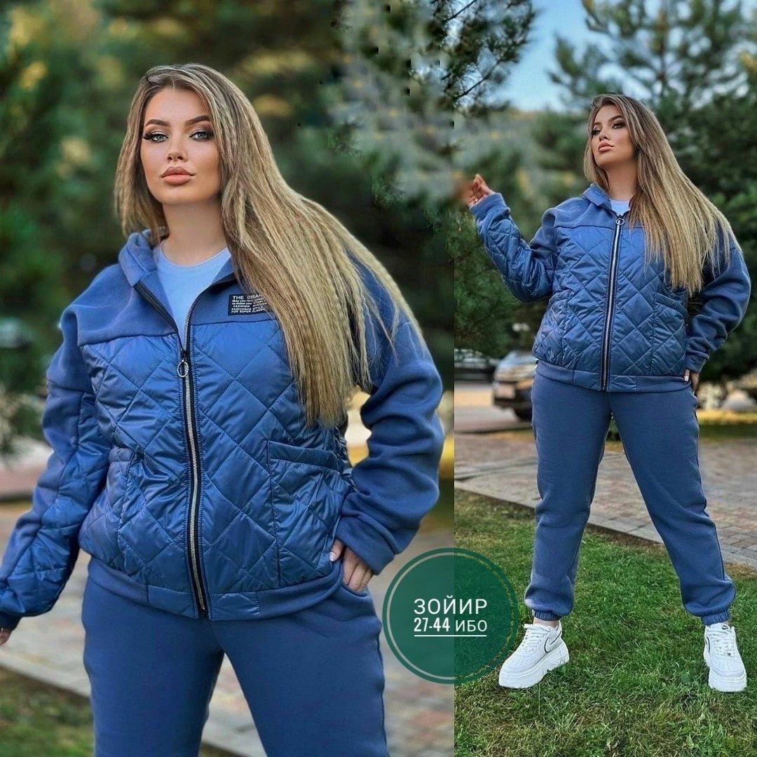 женский костюм двойка ткань синтепон+флис,костюм спортивный женский,cпортивный костюм теплый женский,костюм теплый,куртка 52 женская