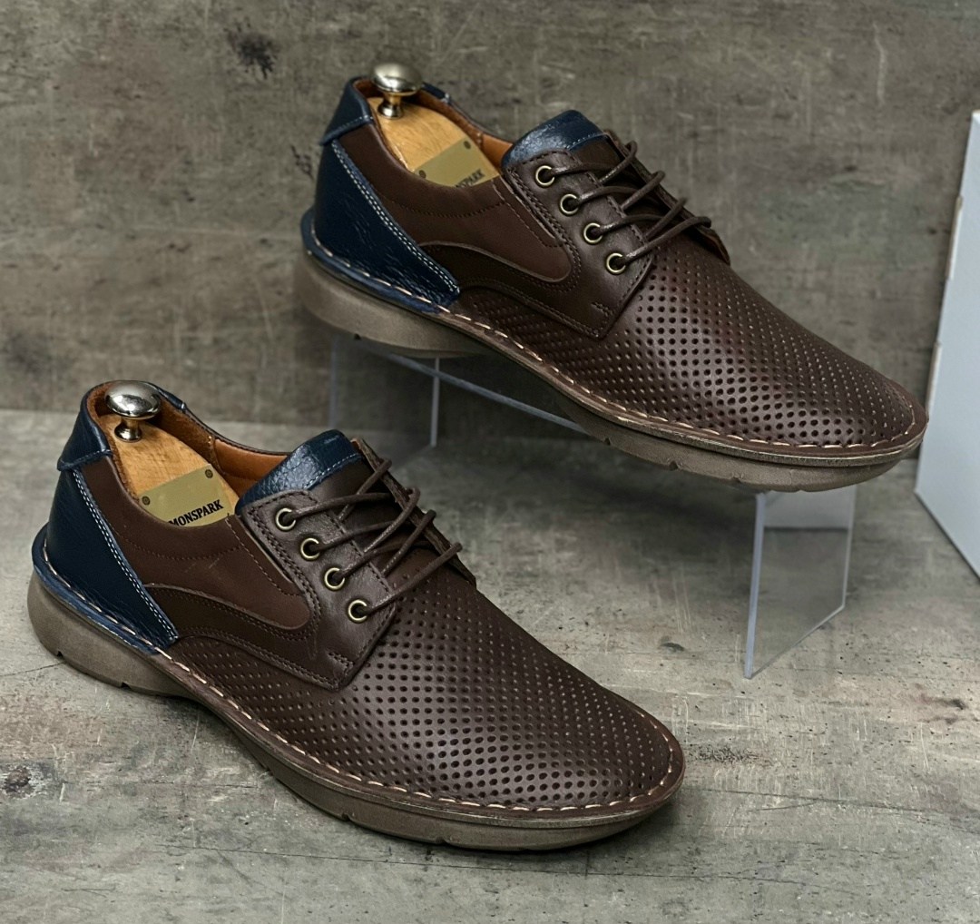 ,туфли мужские,туфли мужские летние кожаные с перфорацией,полуботинки мужские,туфли с перфорацией