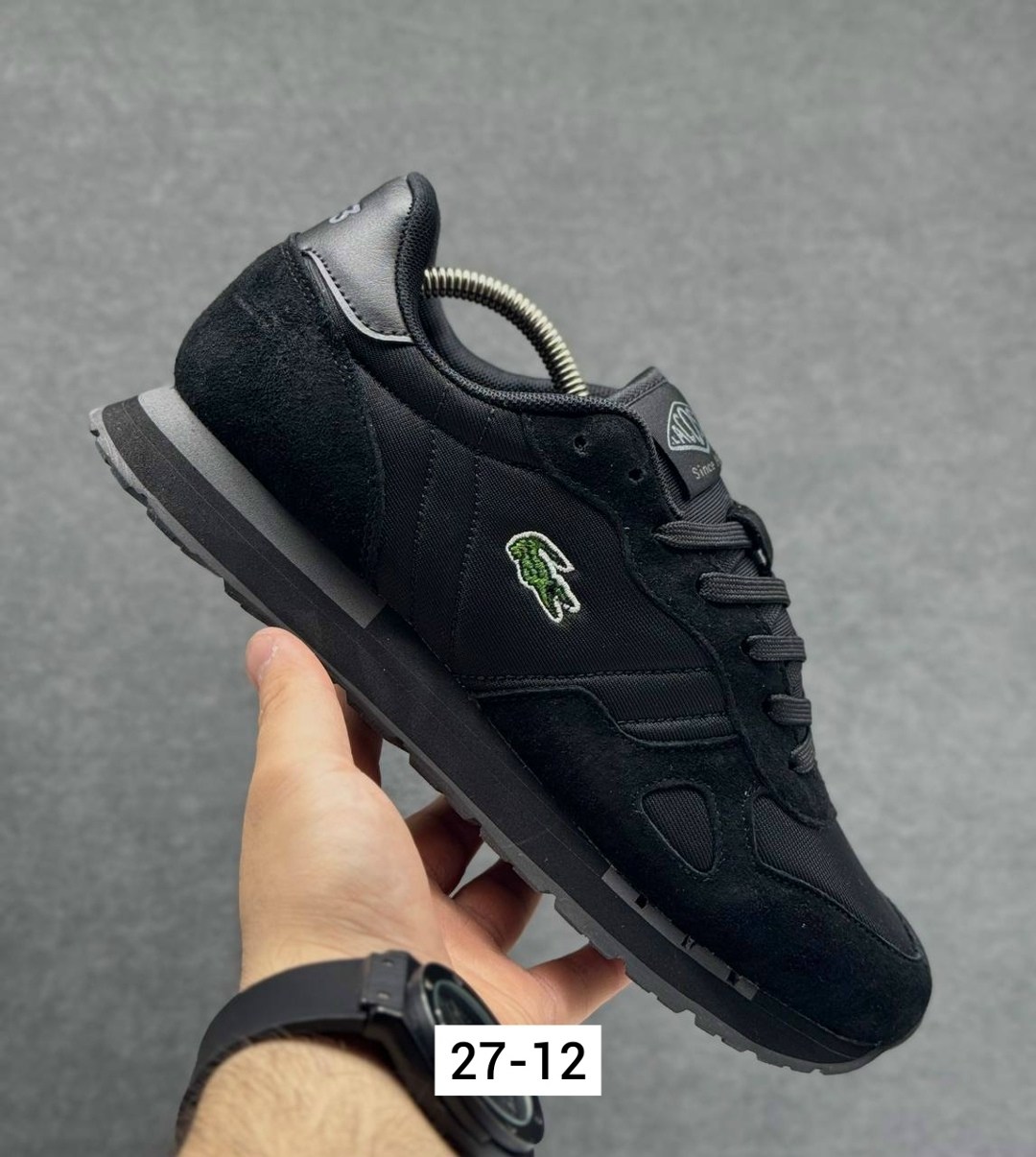 ,кроссовки lacoste мужские,кроссовки lacoste,мужские кроссовки,кроссовки lacoste мужские черные 22