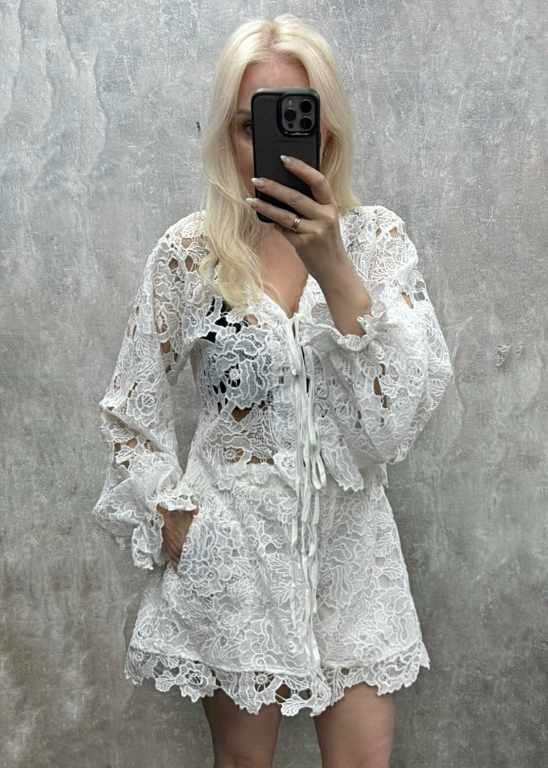 модные костюмы,модные костюмы с гипюром,костюм с кружевом,кружевное платье,кружевной комплект