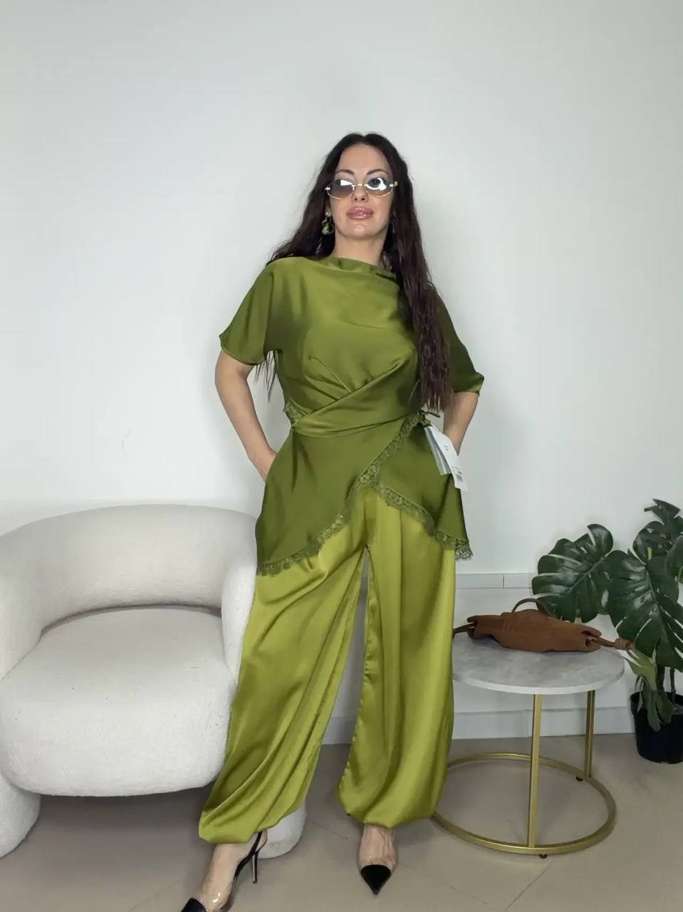 женский костюм,костюм для женщин,брючный костюм женский,широкие брюки женские