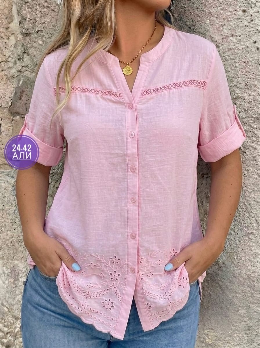 летняя блузка,блузка с карманами,блузка женская,рубашка женская,женская блуза