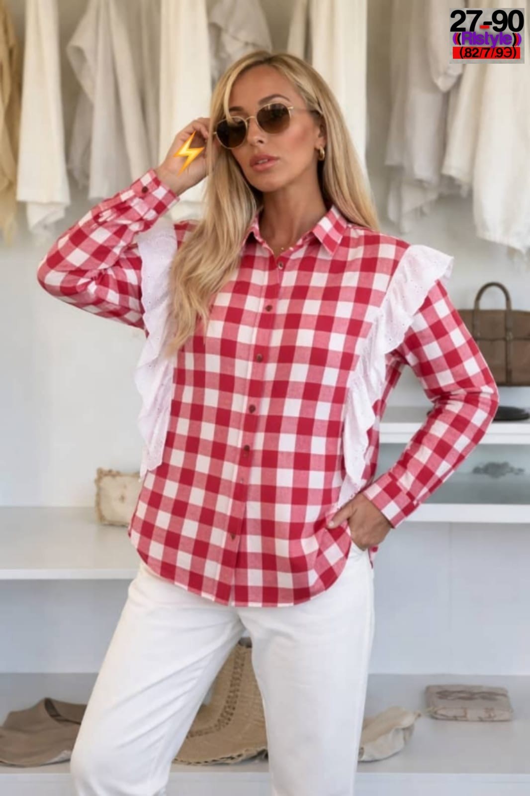 рубашка женская,женская рубашка в клетку,рубашка в клетку,стильная рубашка,блузка в клетку