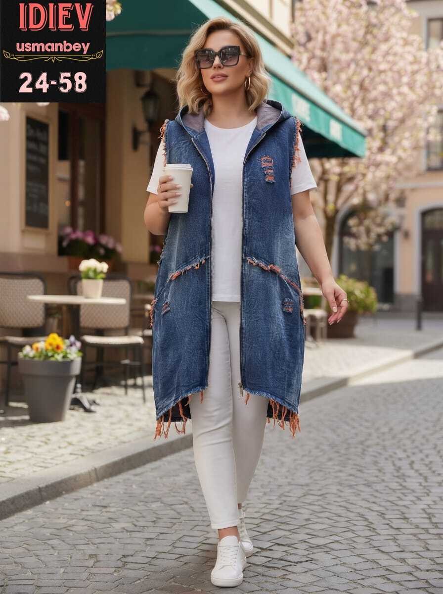 жилет джинсовый женский с карманами,джинсовый жилет женский,женский джинсовый жилет большого размера,джинсовый жилет удлиненный,жилет из джинса