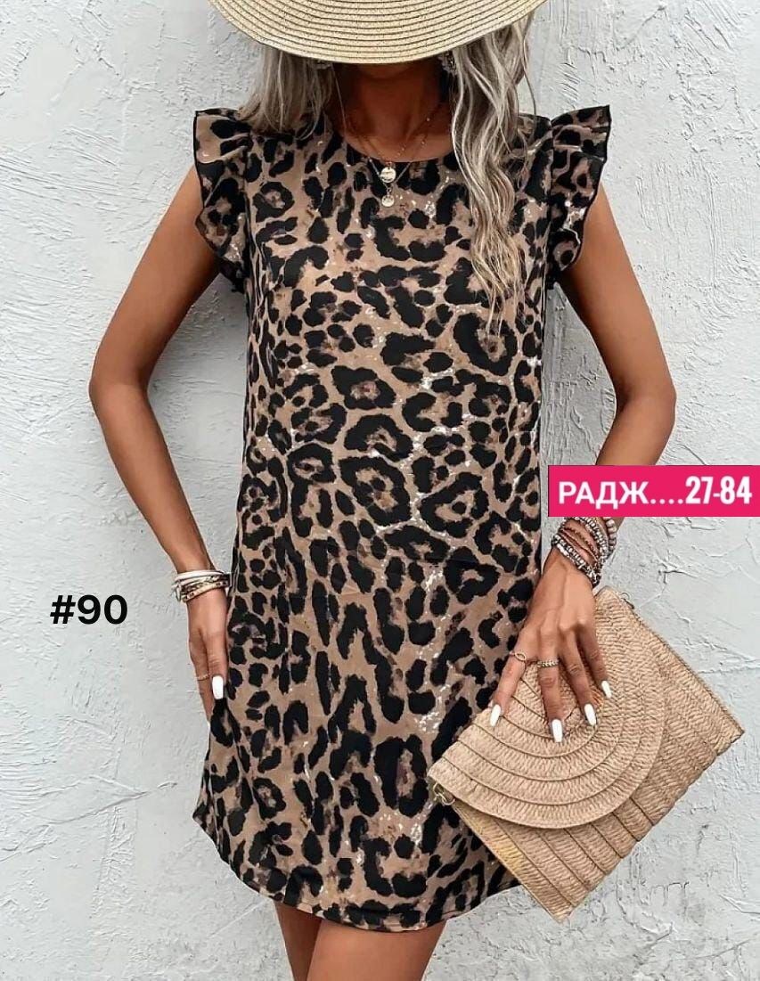 платье с леопардовым принтом,платье летнее,мини-платье с леопардовым принтом коричневый,повседневные платья,платье туника