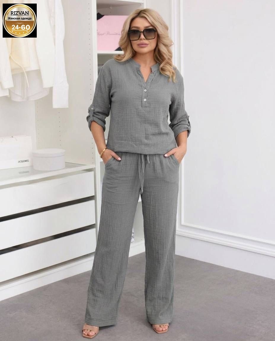 женские брючные костюмы больших размеров,льняной женский брючный костюм для полных женщин,костюм женский летний брючный льняной,костюм брючный,брючные костюмы женские