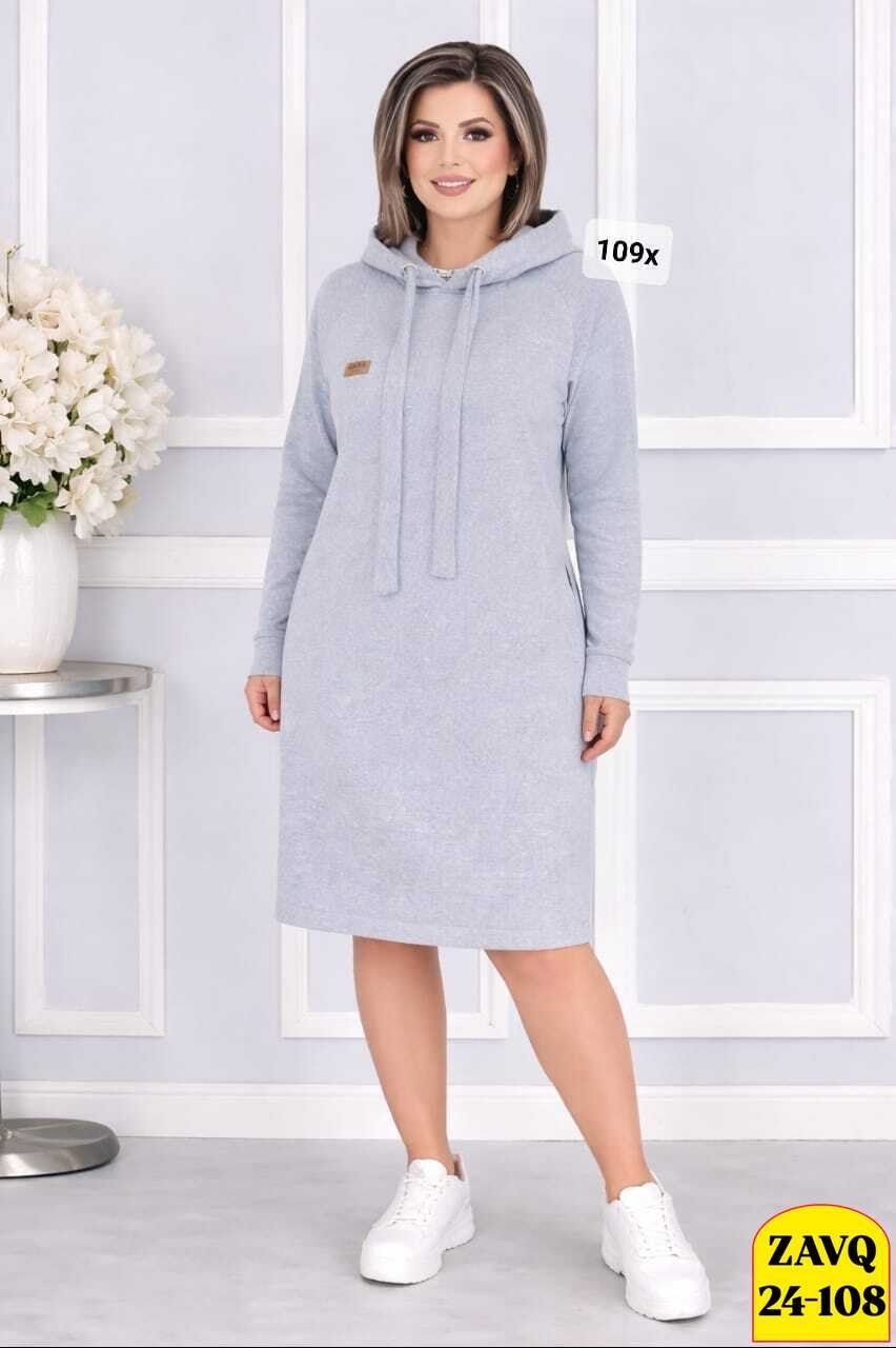 платье спортивное с капюшоном,платье спортивное женское,стильное платье,платье прямое,спортивное платье