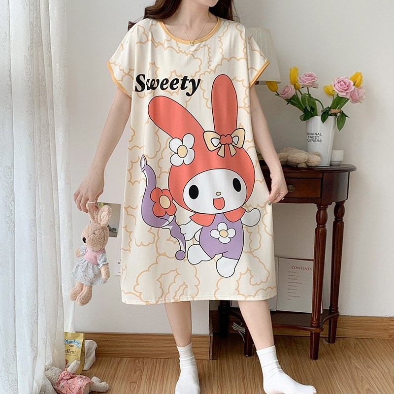 платье домашнее женское,платье туника,пижама мультяшная,милые пижамы,туника домашняя