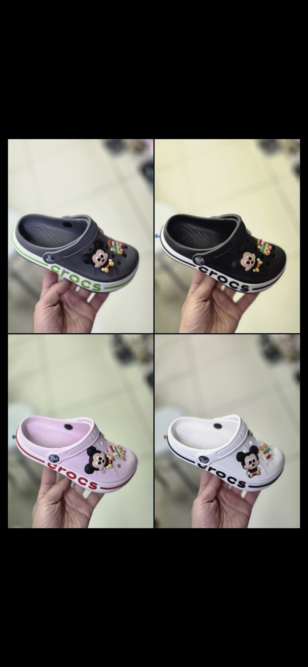 ,кроксы с мультяшками,джибитс crocs сандалии,тапочки для детей,тапочки для девочек