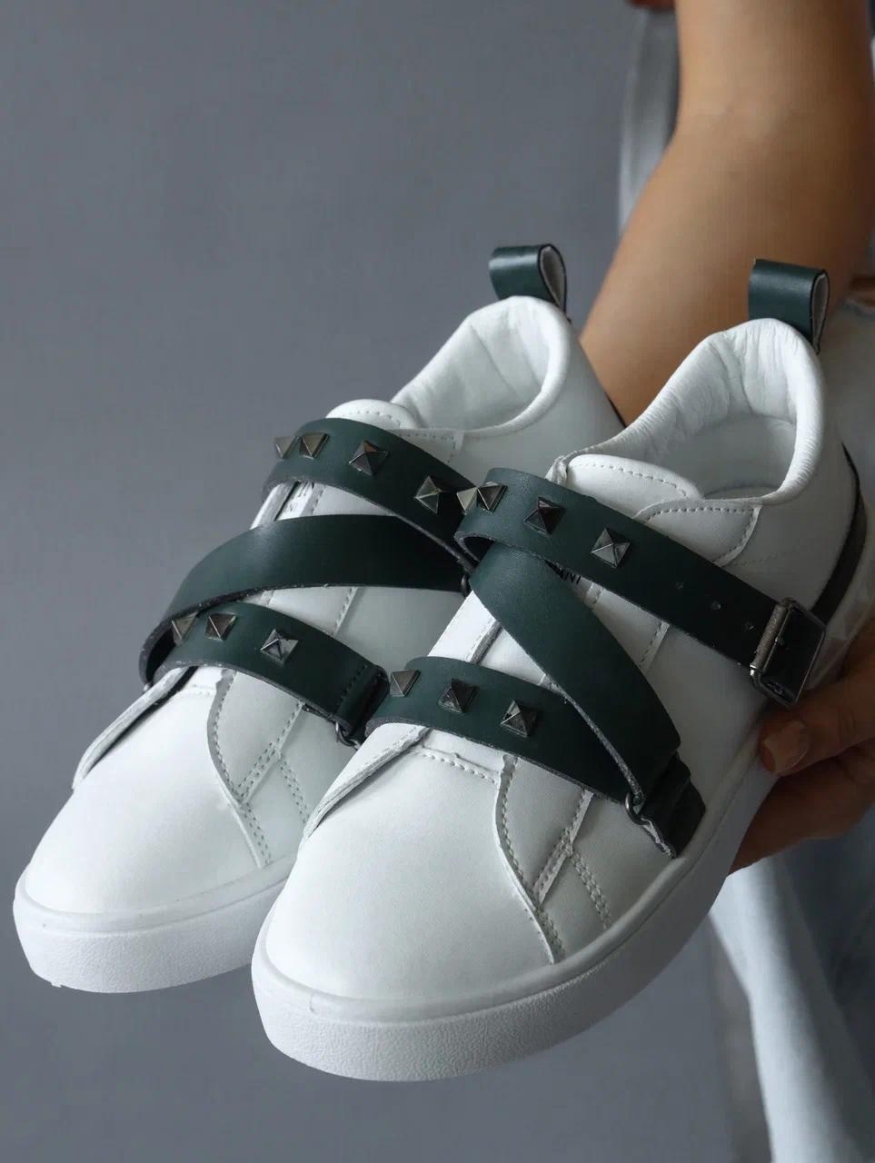, модная, женская,кроссовки с ремешком,valentino кроссовки