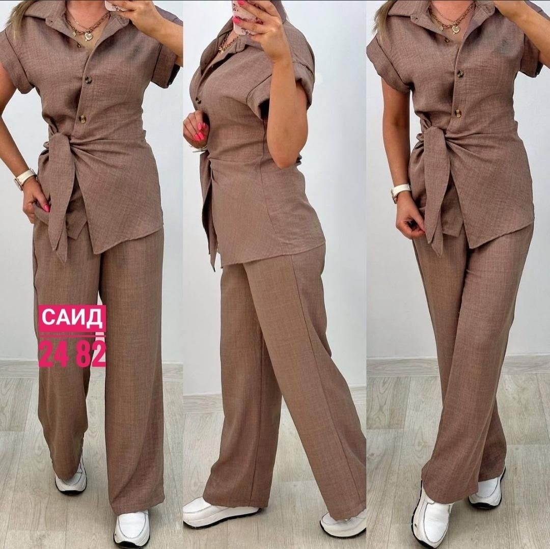 костюм женский двойка с брюками,летние костюмы женские,костюм двойка женский брючный,брючный костюм из льна,костюм женский брючный