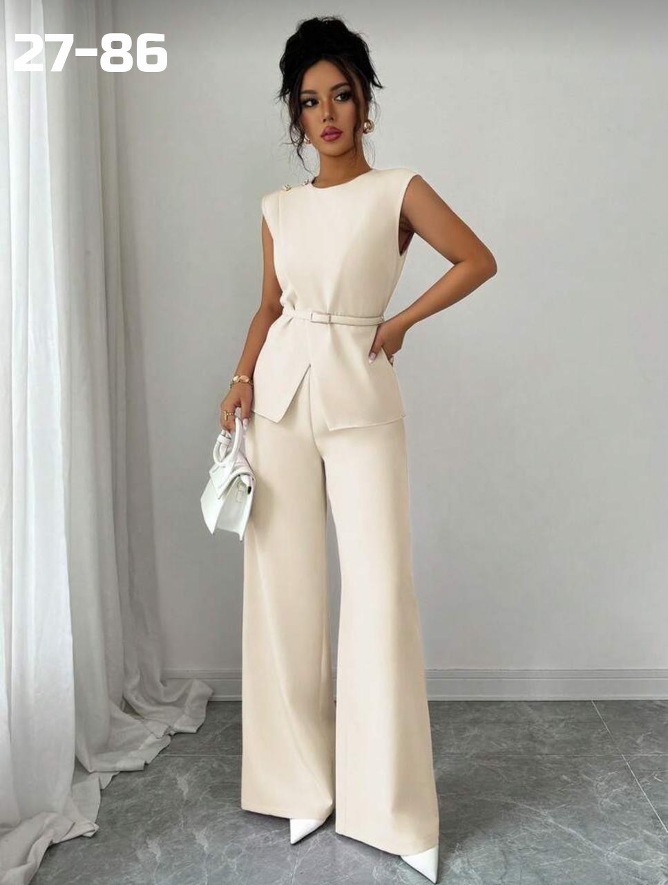 брючный костюм,брючные костюмы женские,костюм женский,брючный костюм элегантный,брючный костюм с жилетом chica chic