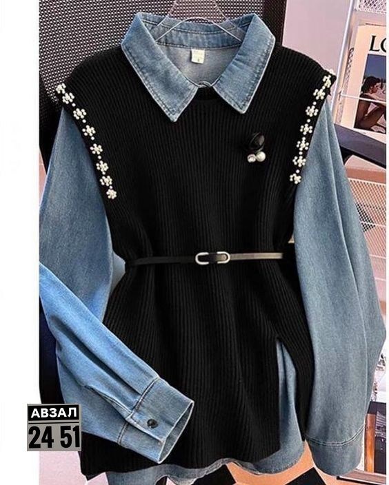 жилет с рубашкой,вязаные жилеты женские,свитер жилет,женская жилетка,рубашка с жилеткой женская