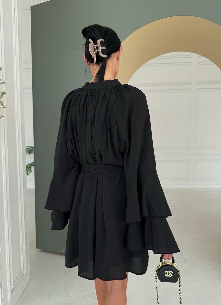 платье,стильное платье,платье нарядное весеннее с воланами aksenova 340935484,платье женское,шифоновое платье