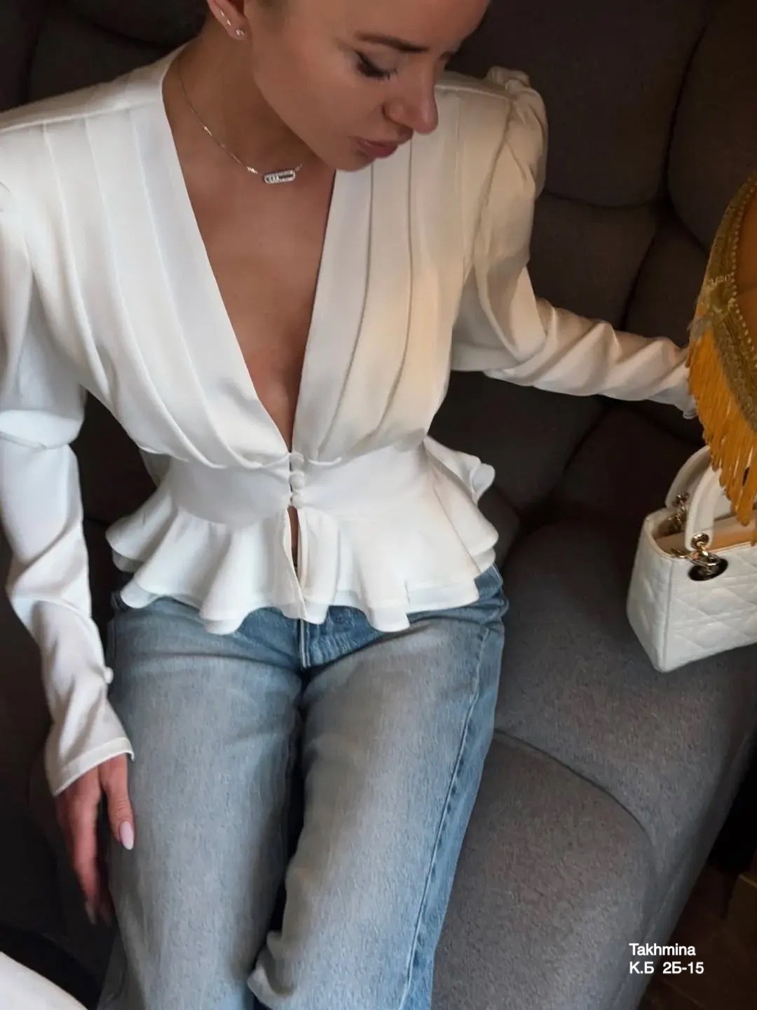 блузка стильная,блузка с оборками,блузка желтая,женские блузки,модная блузка