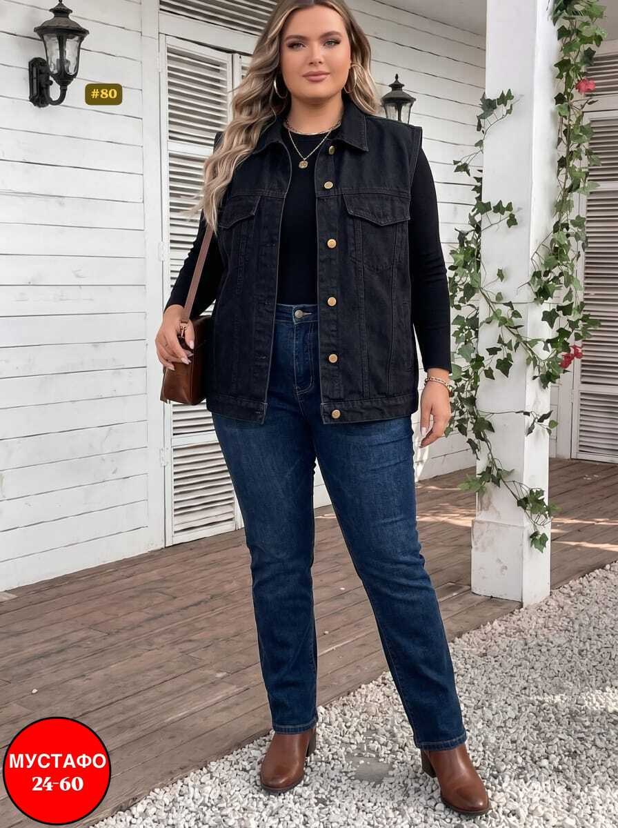 женский джинсовый жилет большого размера,женский джинсовый жилет,жилет для полных,жилетка джинсовая,жилет женский большие размеры
