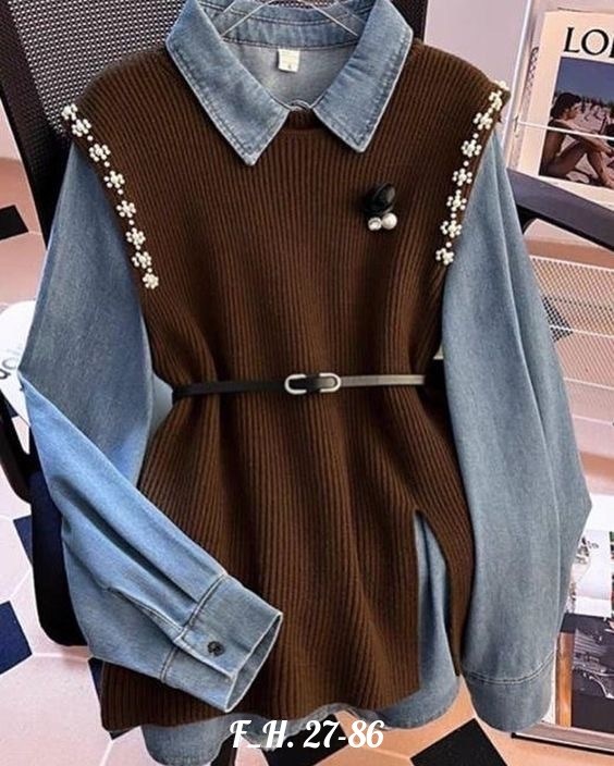 жилет с рубашкой,жилет с поясом,трикотажный жилет,вязаные жилеты,женская жилетка