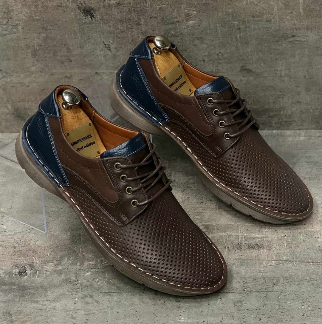 ,туфли мужские,туфли мужские летние кожаные с перфорацией,полуботинки мужские,туфли с перфорацией