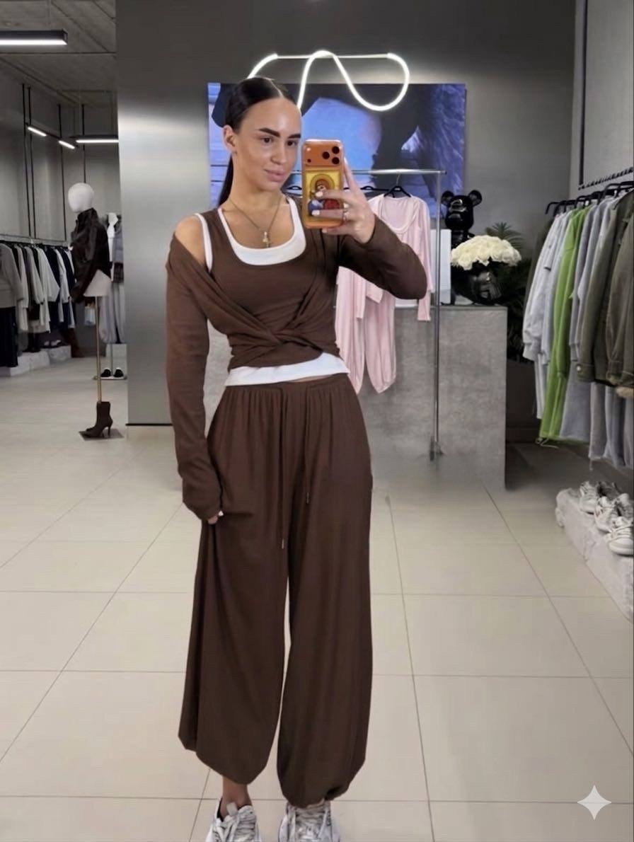 костюм с брюками,летние костюмы женские,стильный летний костюм,желтые брюки,широкие брюки