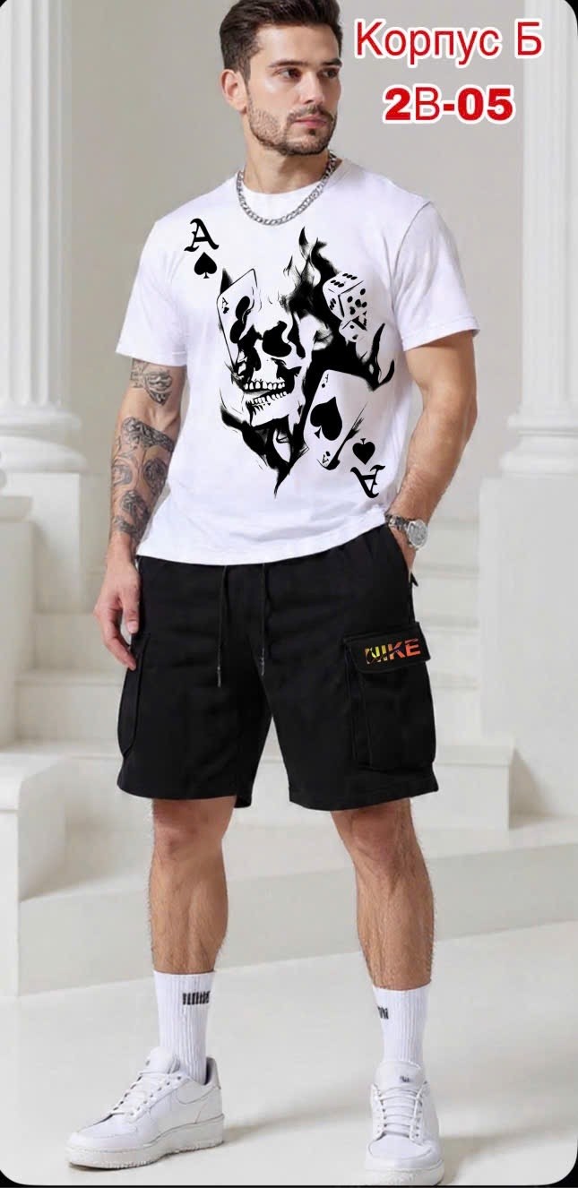 костюм с шортам,шорты мужские,шорты для мужчин,костюм шорты футболка мужской