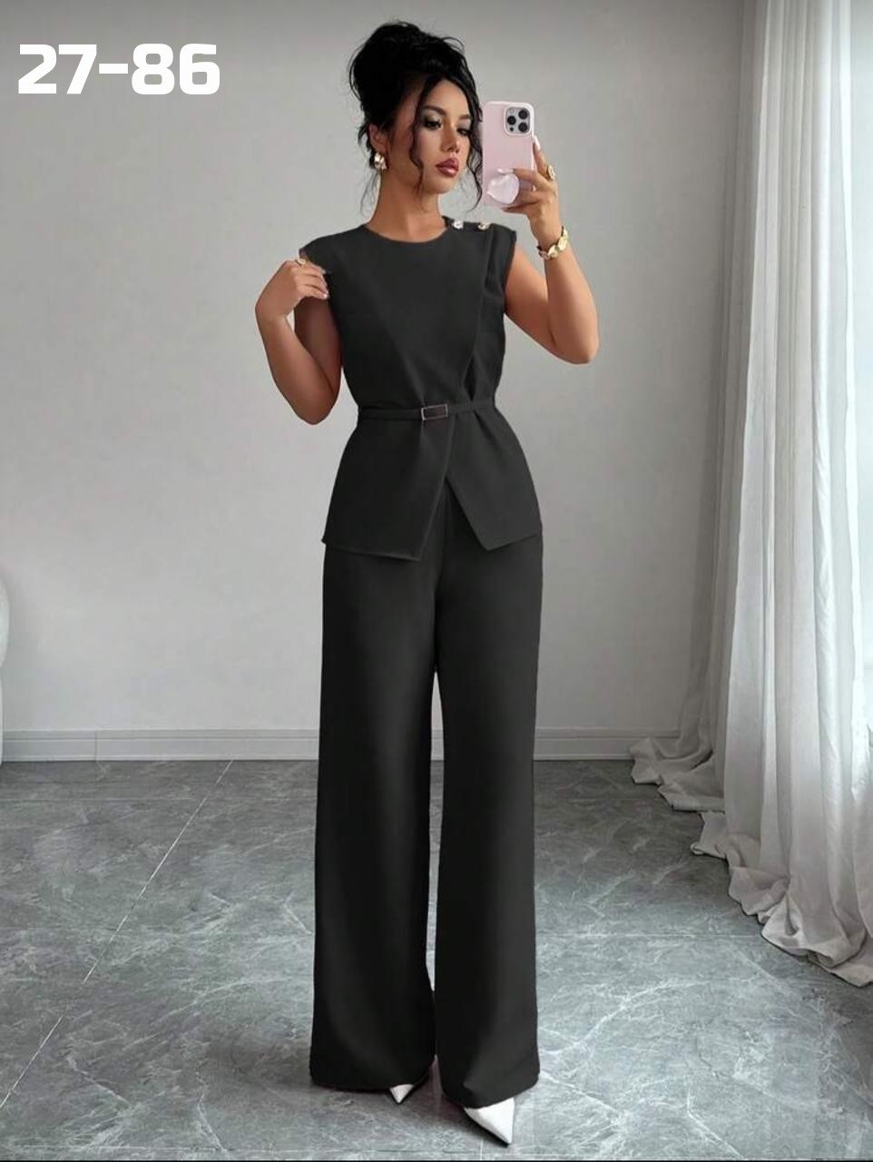 брючный костюм,брючные костюмы женские,костюм женский,брючный костюм элегантный,брючный костюм с жилетом chica chic