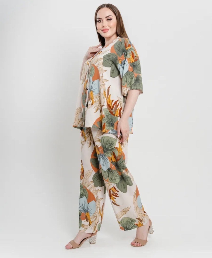 пижама домашний костюм со штанами stylebloom 176572412,костюм с брюками,летние костюмы,брючный комплект,летний брючный костюм женский