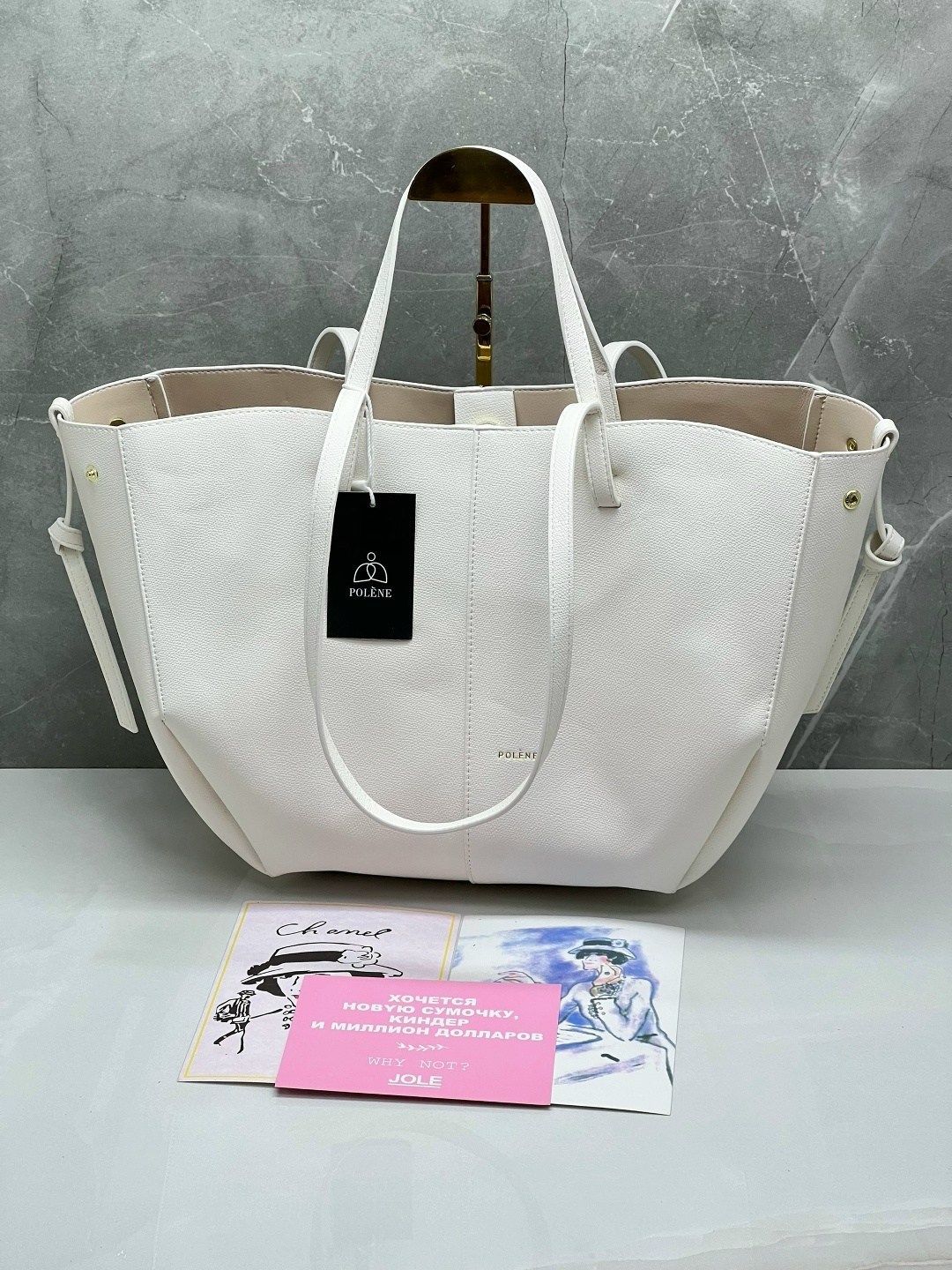 сумка женская polene cyme mini черная с ручками,сумка polene,сумка,женская сумка,polene сумка на плечо