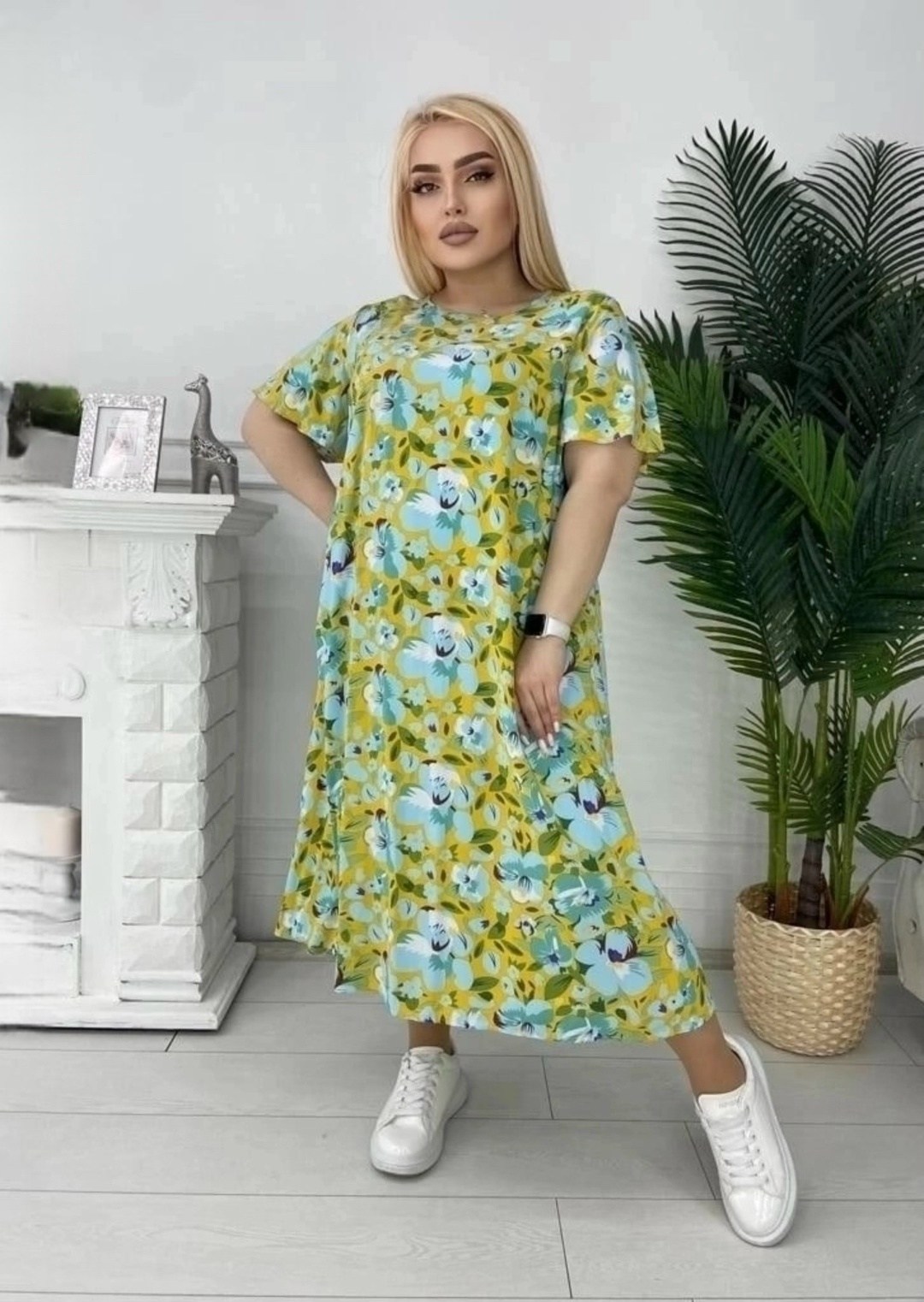 платье летнее женское,платье яркое летнее,платье свободного фасона,платья женские больших размеров,платье женской
