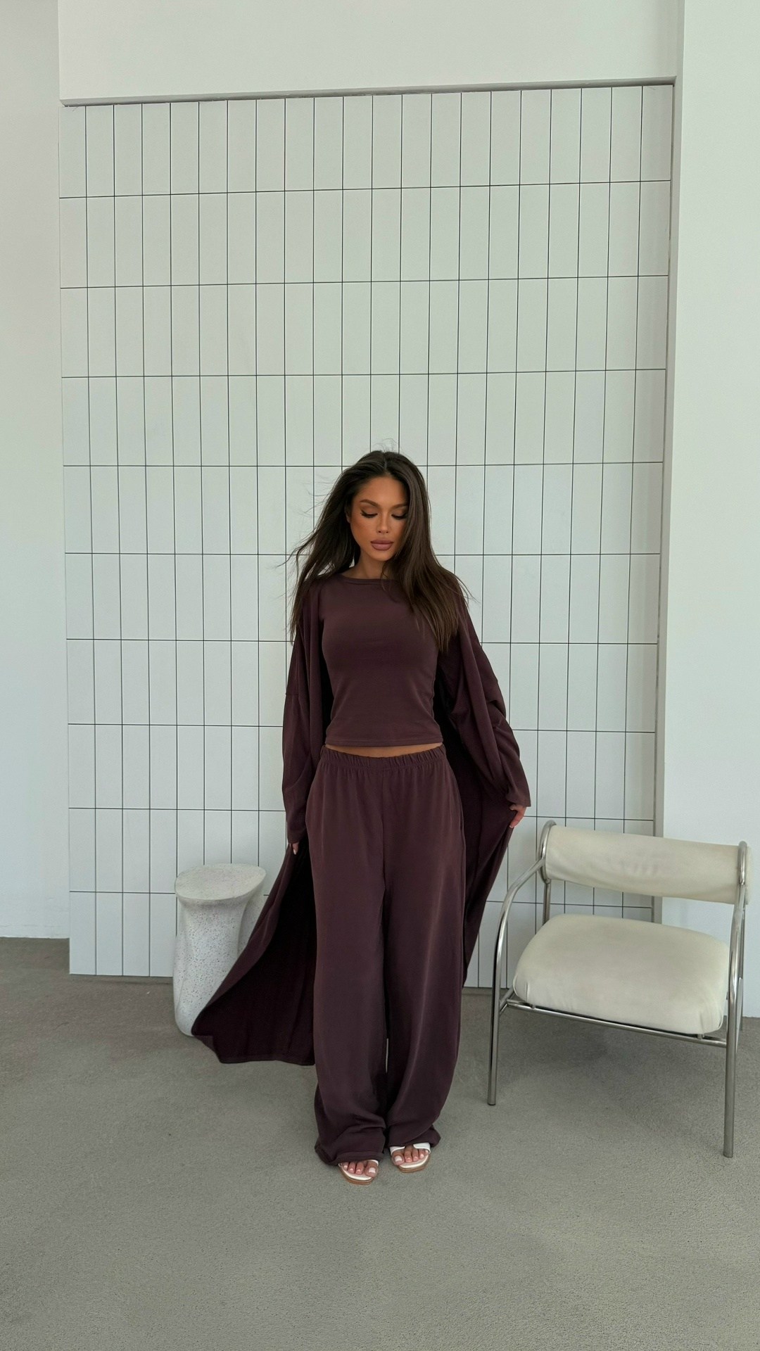 костюм тройка: кардиган, топ, брюки палаццо (плотный хлопок),костюм с брюками,брючный костюм повседневный,костюм женский,костюм женский брючный