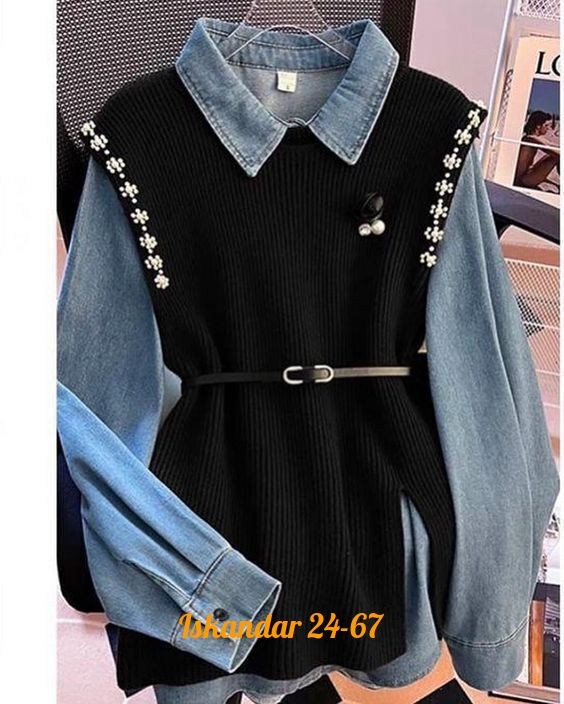 женский вязаный жилет,жилет с рубашкой,трикотажный жилет,свитер жилет,вязаный жилет