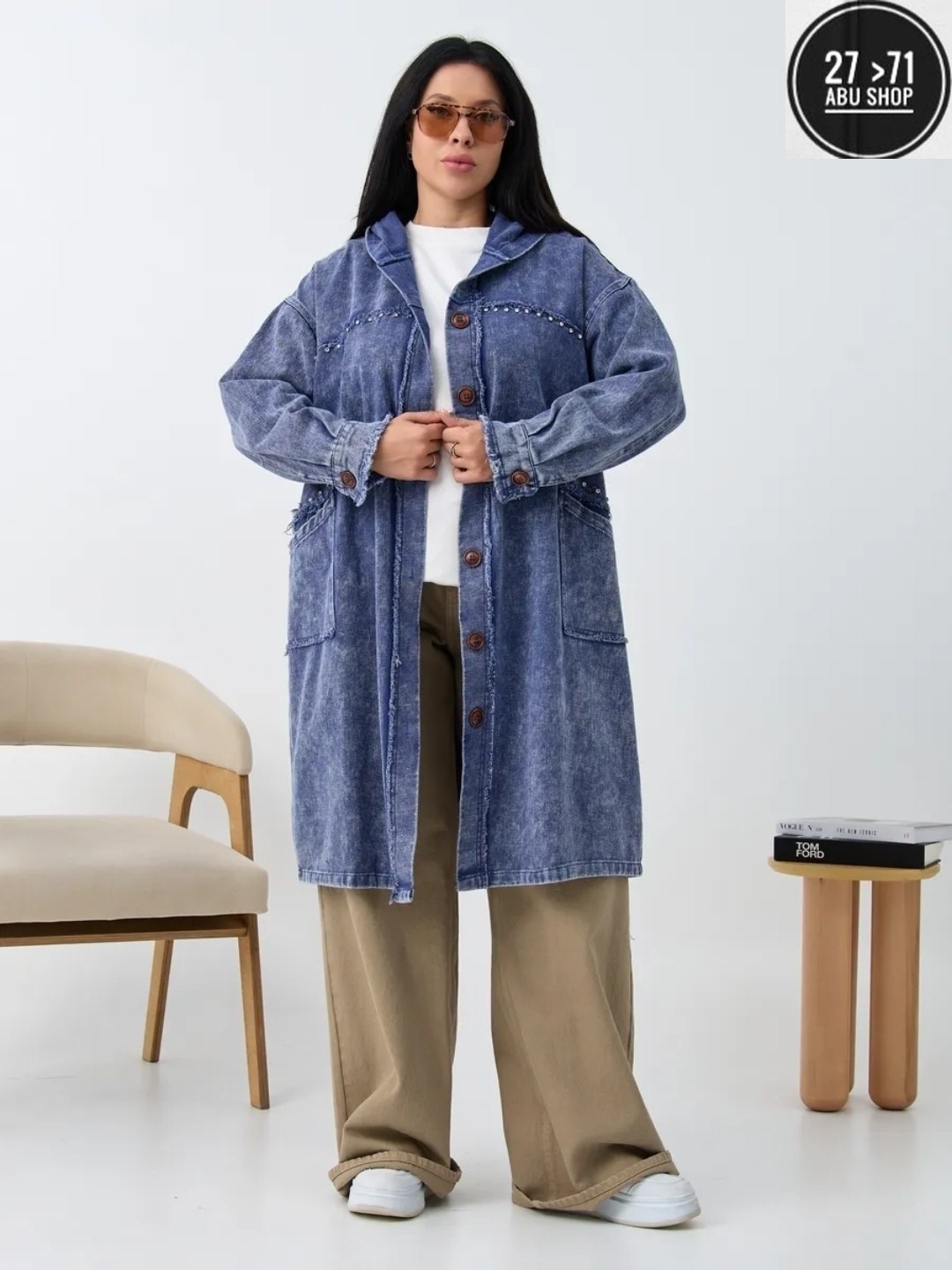 джинсовый кардиган женский большого размера,женский джинсовый кардиган,джинсовый кардиган,джинсовая куртка удлиненная,джинсовый кардиган для полных