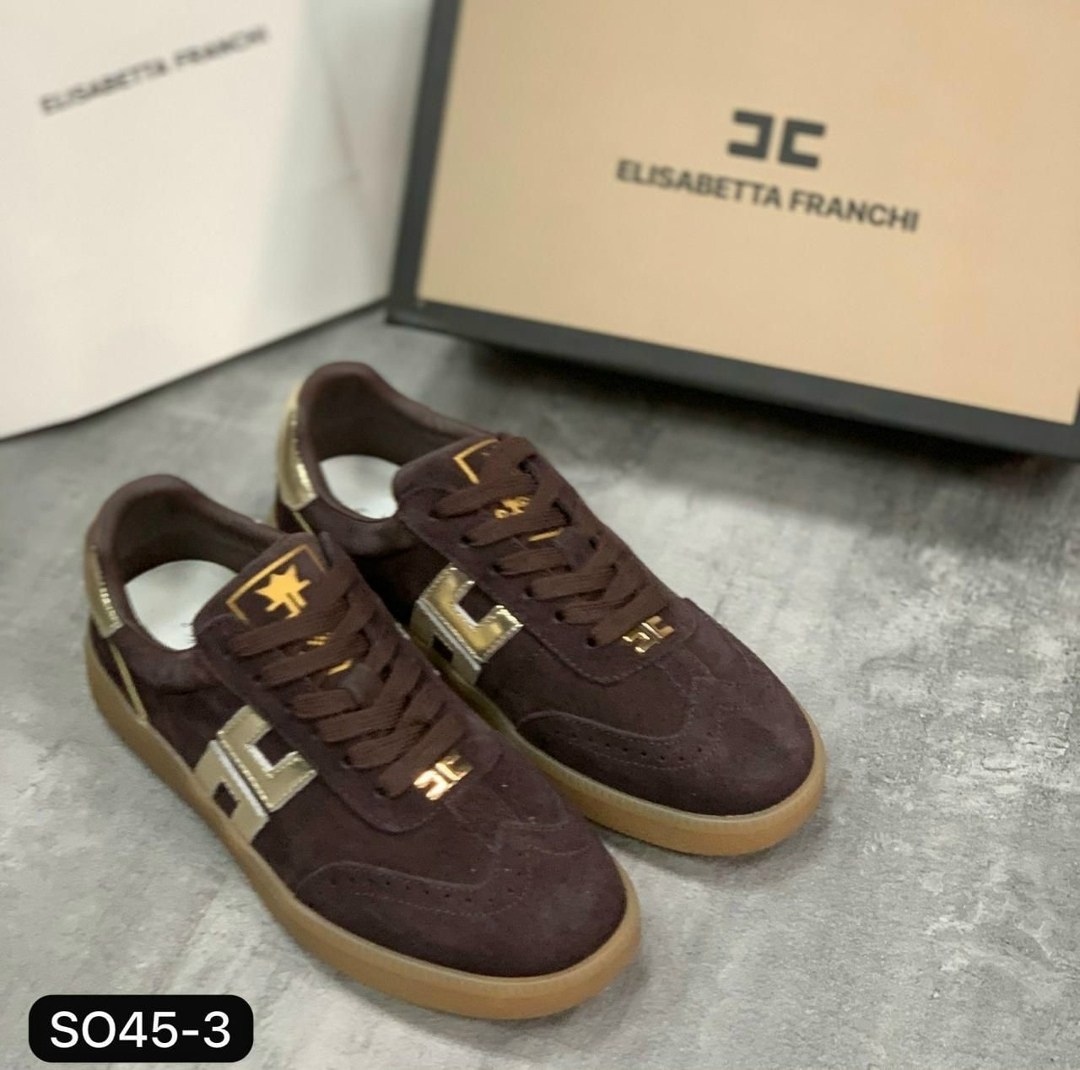 ,кеды elisabetta franchi лх721,обуви,кроссовки fendi, женская