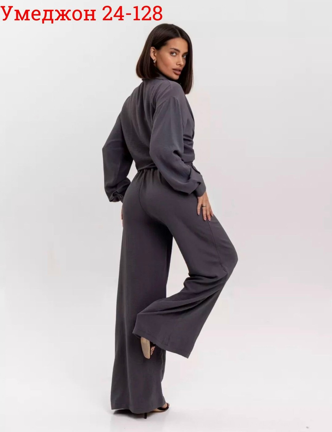 летний костюм оверсайз рубашка штаны палаццо олд мани adeliya dress 217558815,костюм с брюками,женский брючный костюм,костюм двойка женский брючный,женский костюм с брюками