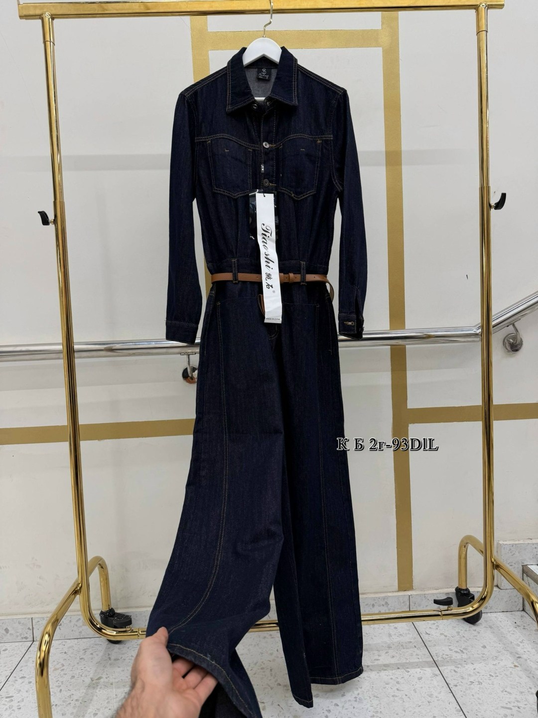 платье-рубашка джинсовое с карманами emme marella,джинсовая платье,платье джинсовое с длинным рукавом,женское джинсовое платье,платье длинное джинсовое