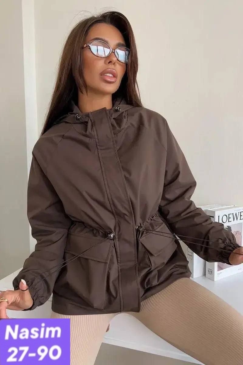 белая куртка женская,куртка женская,куртка весенняя короткая с капюшоном оверсайз,куртка демисезонная,стильная куртка